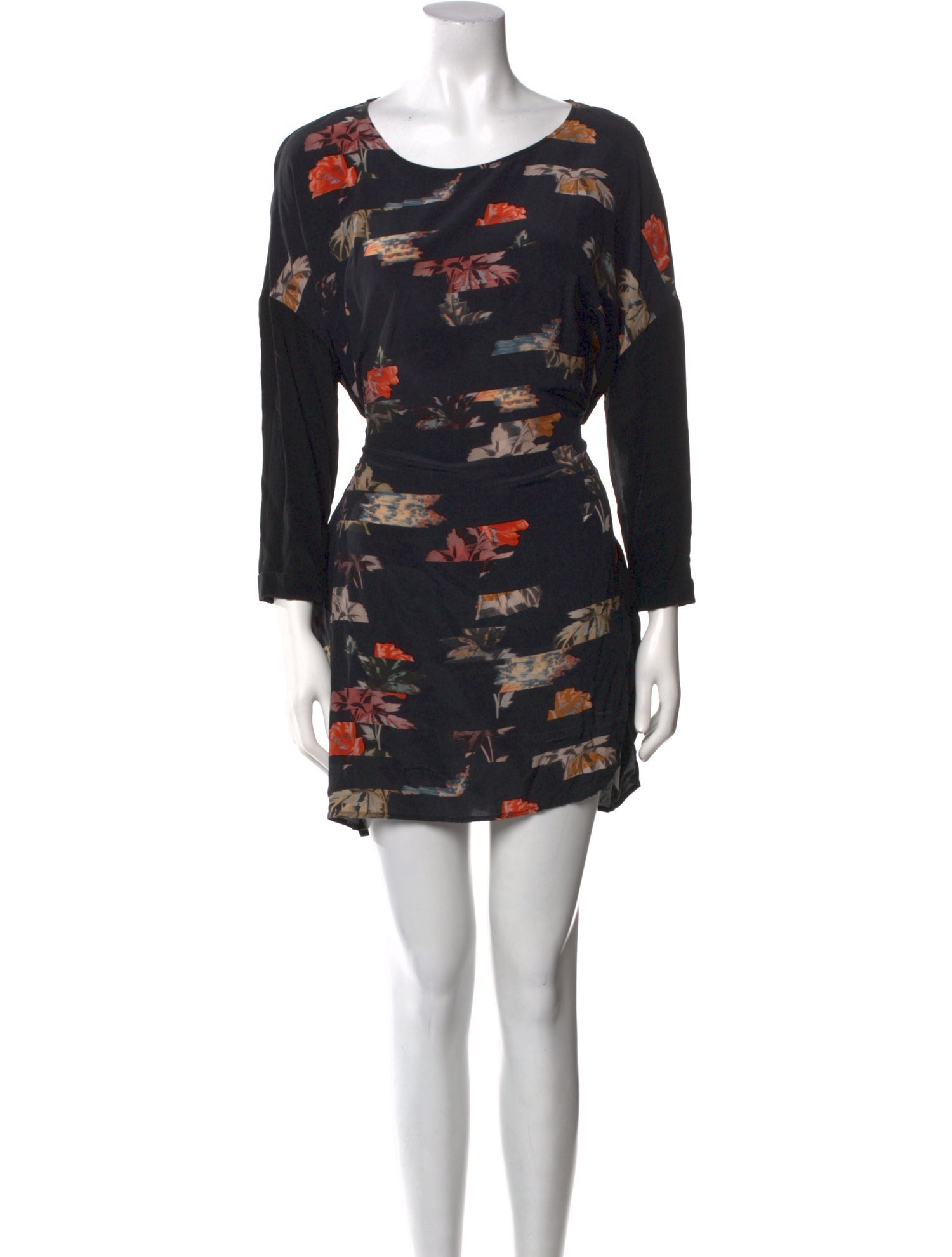 AllSaints Silk Mini Dress