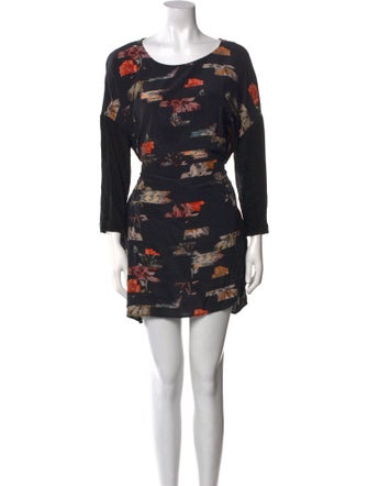 AllSaints Silk Mini Dress