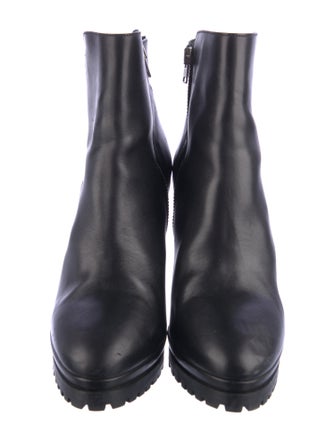 AllSaints Leather Studded Accents Boots