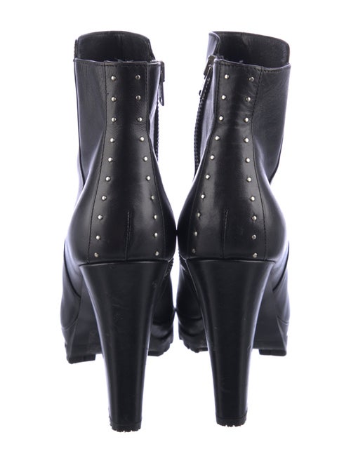 AllSaints Leather Studded Accents Boots