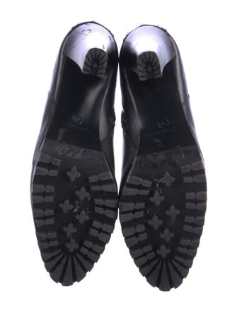 AllSaints Leather Studded Accents Boots