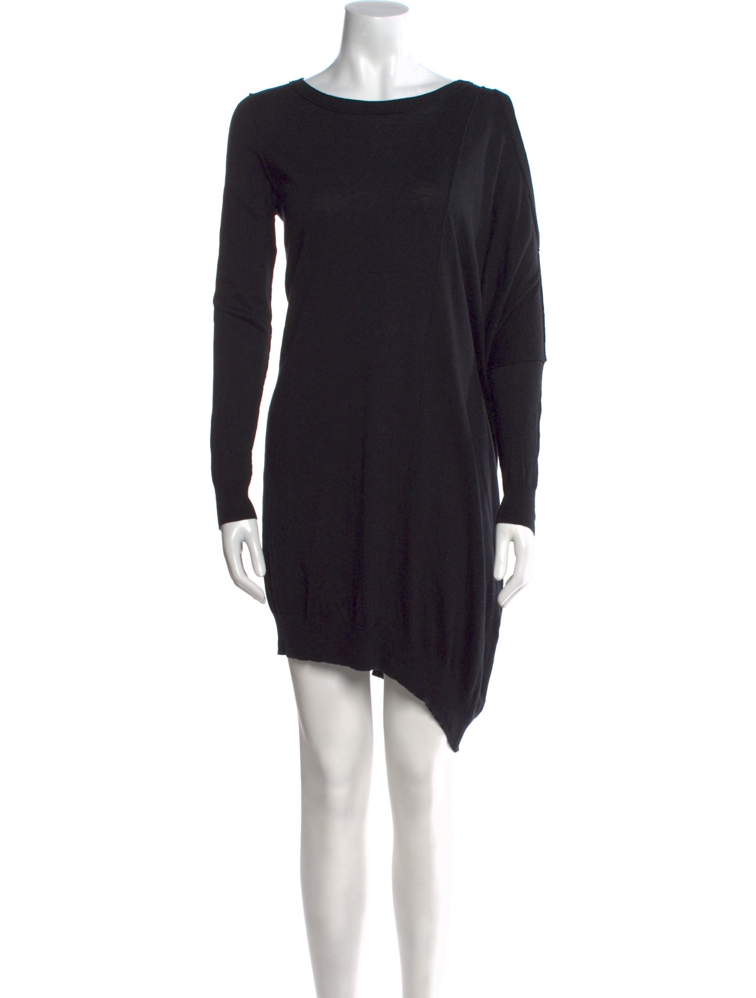AllSaints Silk Bateau Neckline Sweater