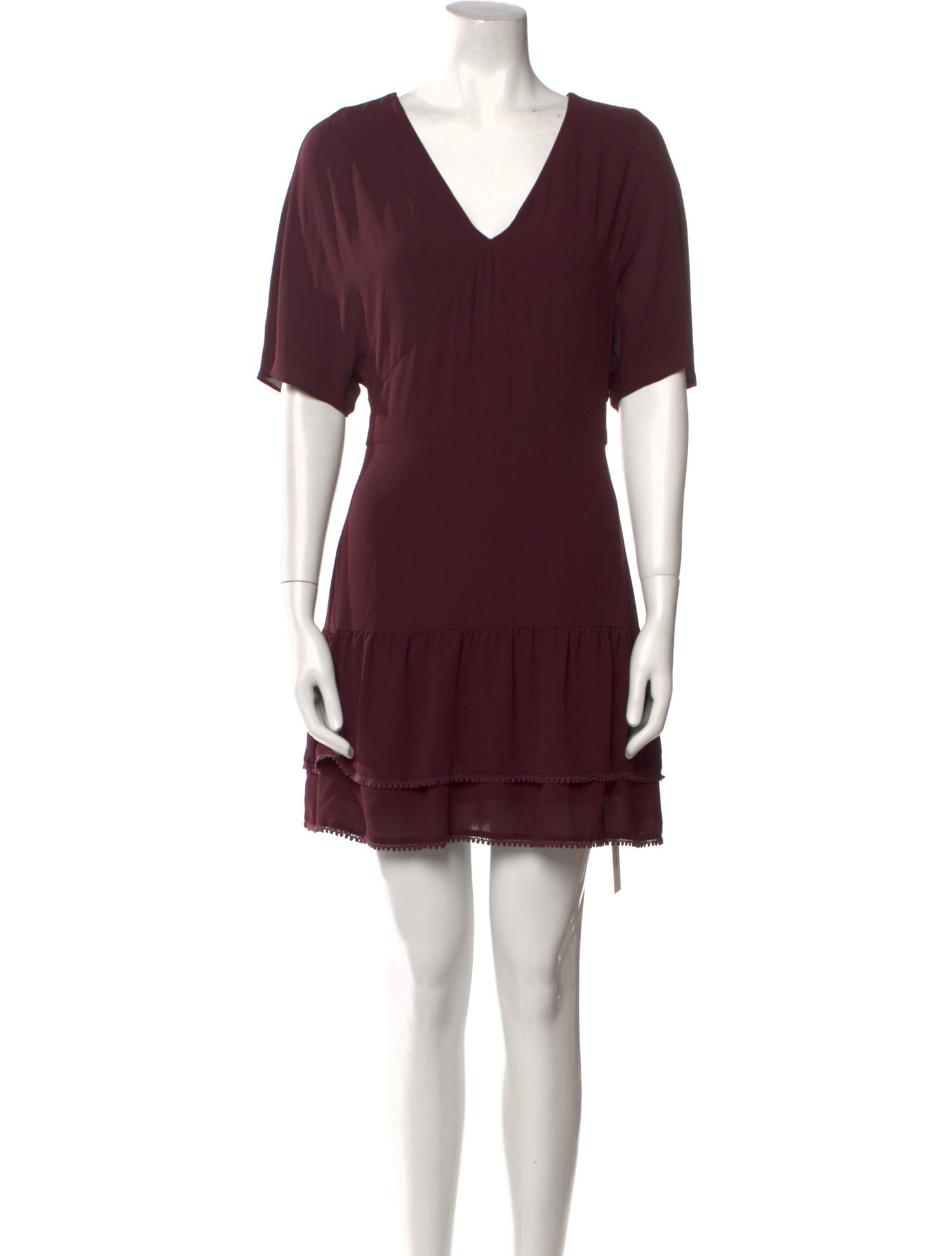 AllSaints V-Neck Mini Dress