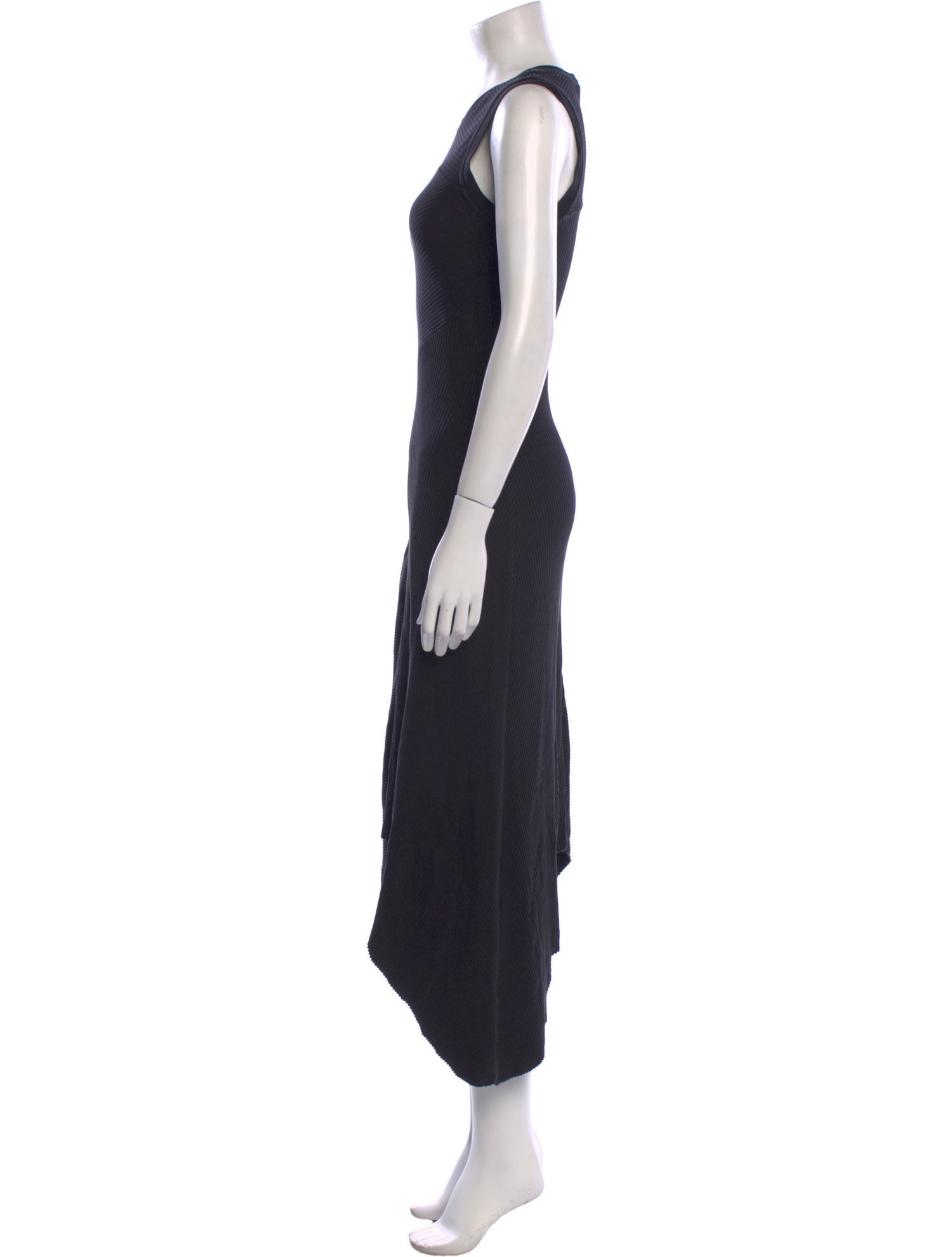 AllSaints Crew Neck Long Dress
