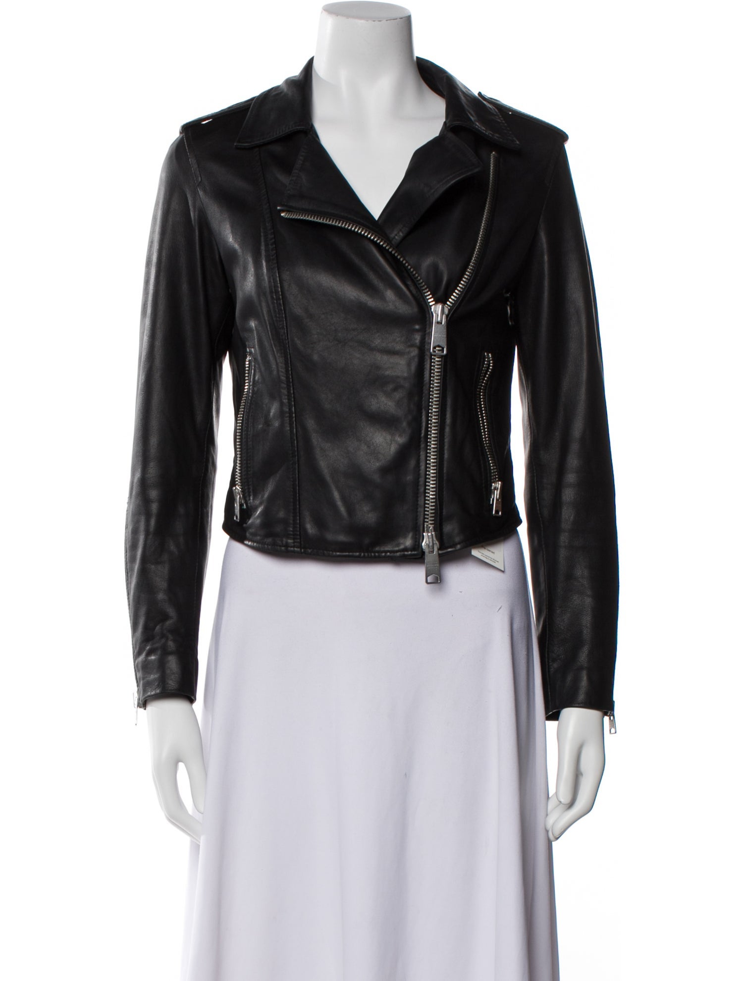 AllSaints Leather Biker Jacket