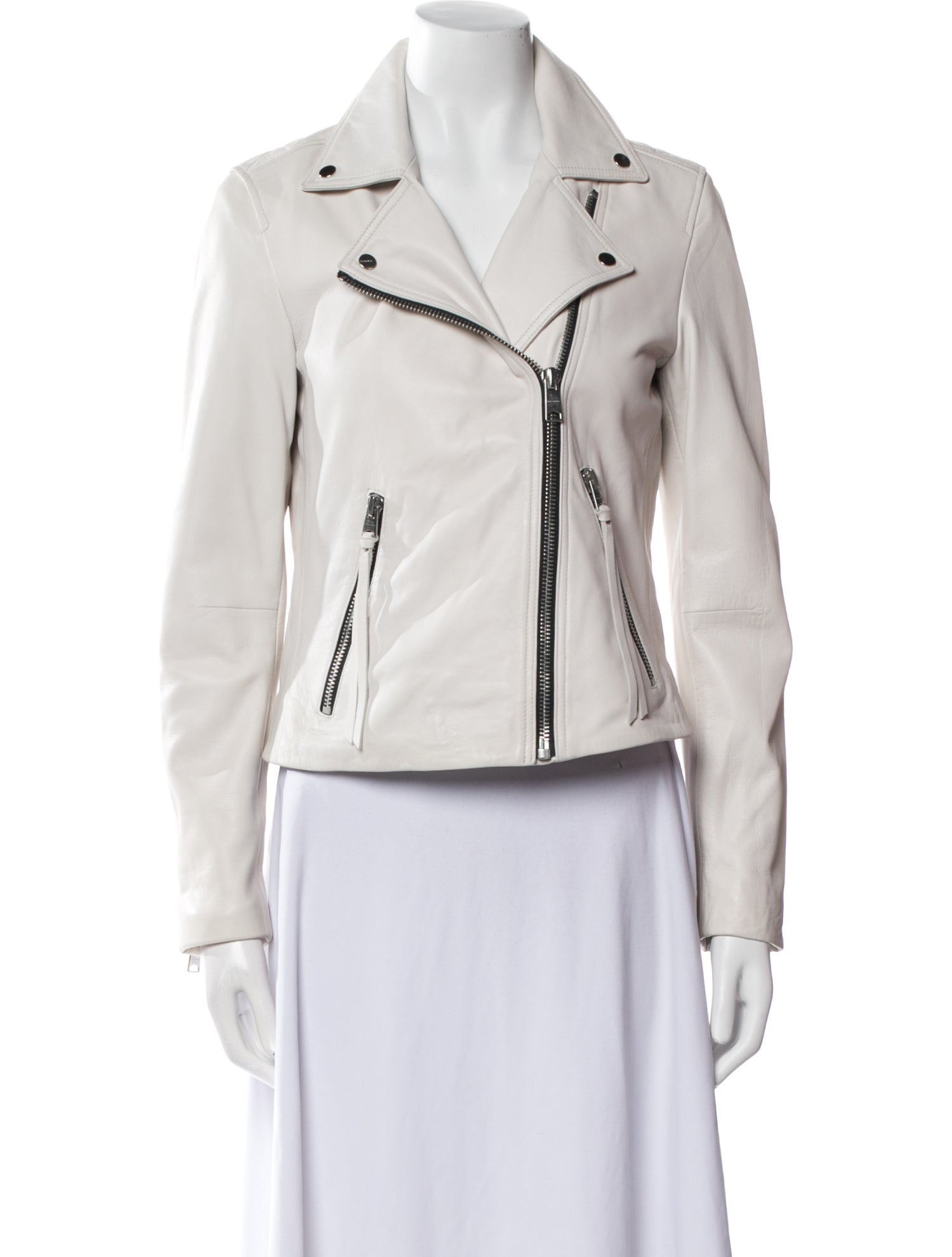 AllSaints Leather Biker Jacket