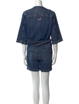 AllSaints V-Neck Romper