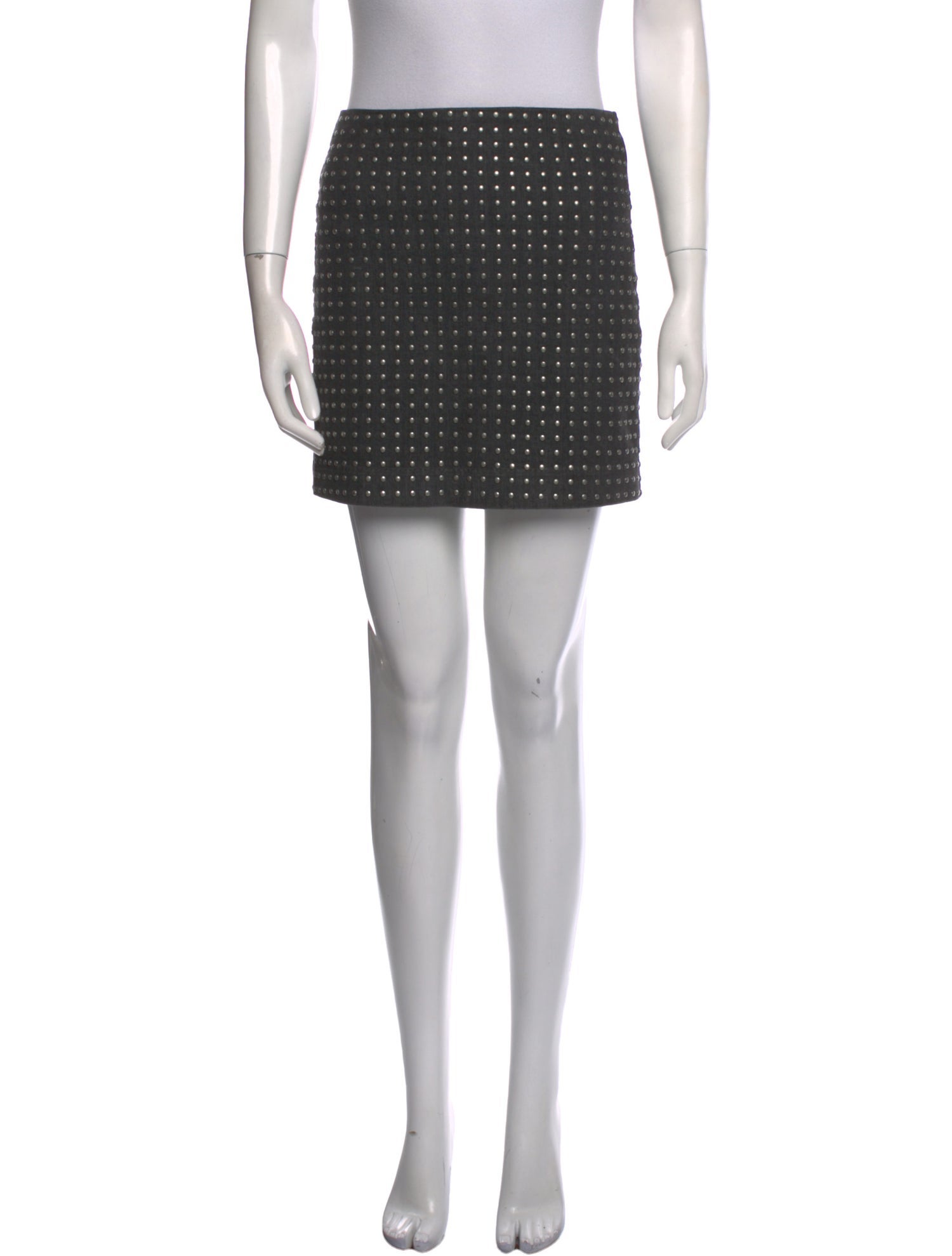 AllSaints Polka Dot Print Mini Skirt