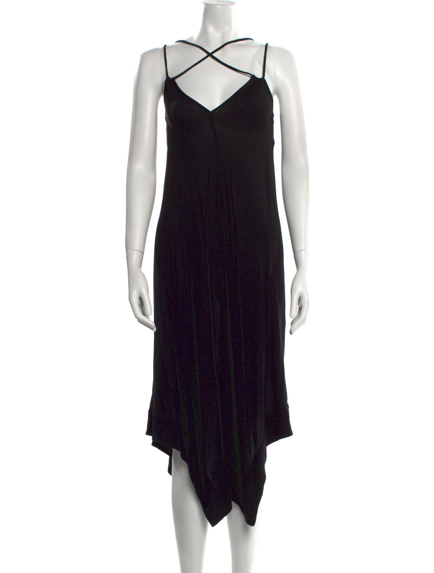 AllSaints V-Neck Knee-Length Dress