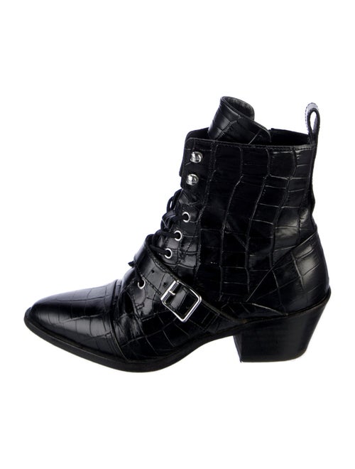 AllSaints Leather Combat Boots