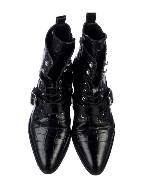 AllSaints Leather Combat Boots