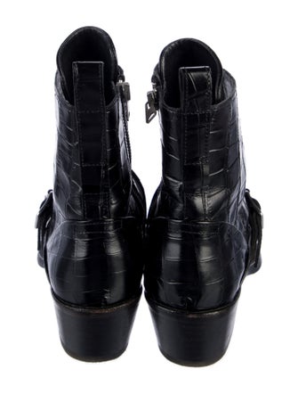 AllSaints Leather Combat Boots