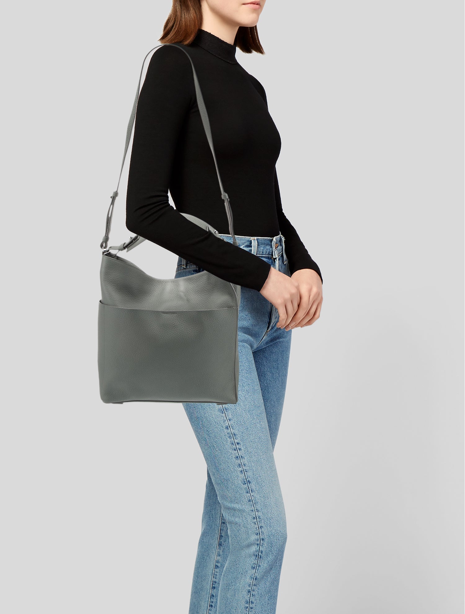 AllSaints Leather Hobo