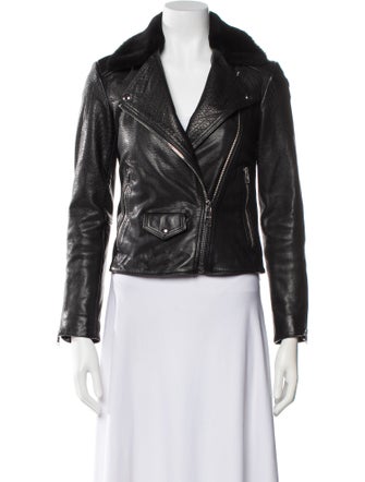 AllSaints Leather Biker Jacket