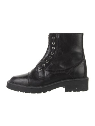 AllSaints Leather Combat Boots