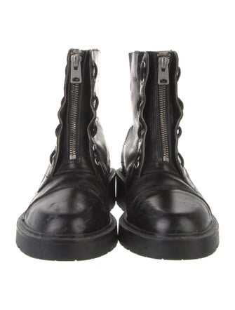 AllSaints Leather Combat Boots