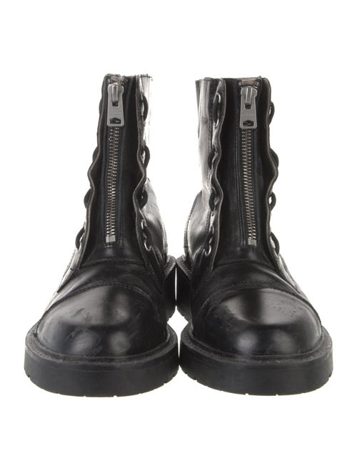 AllSaints Leather Combat Boots
