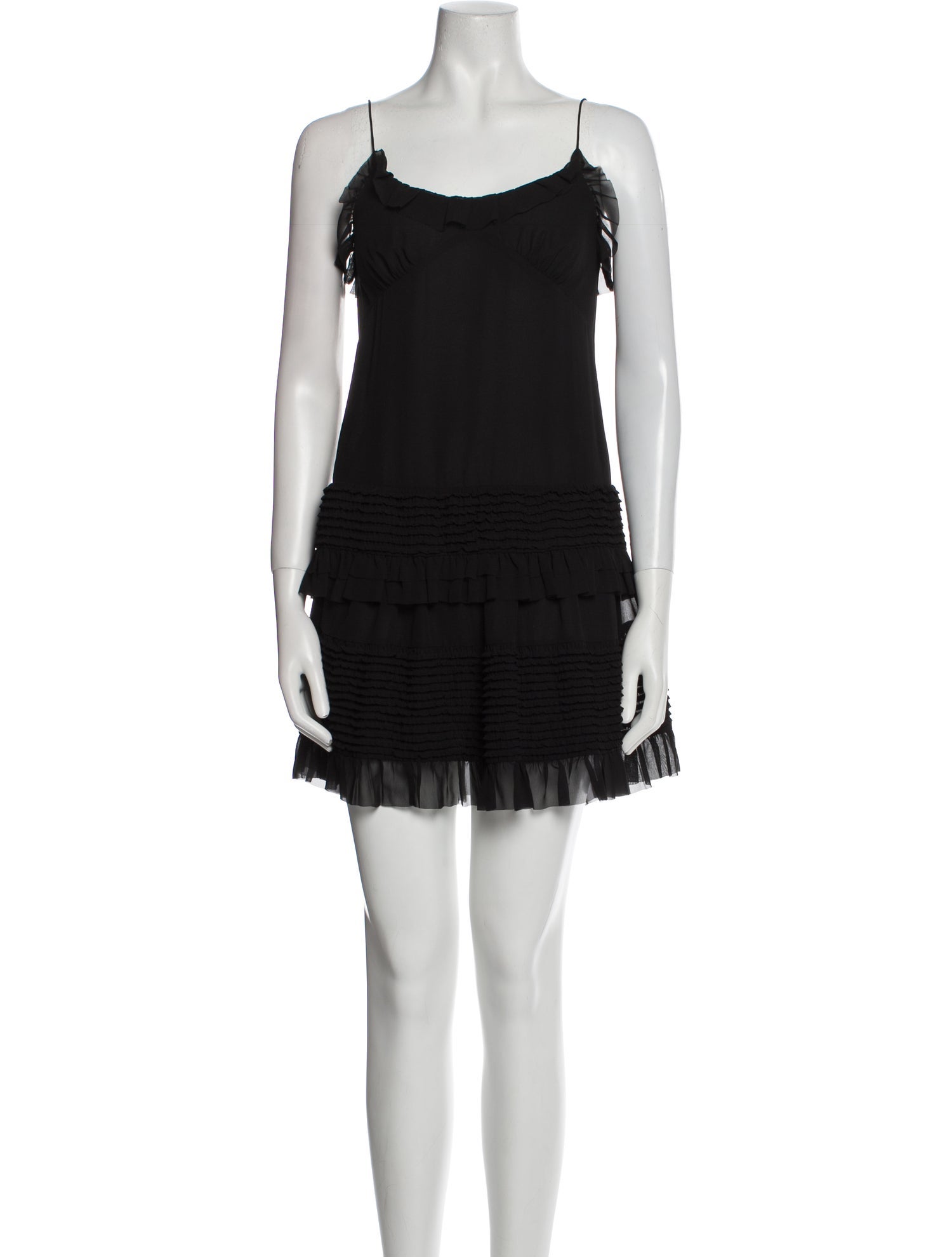 AllSaints Scoop Neck Mini Dress