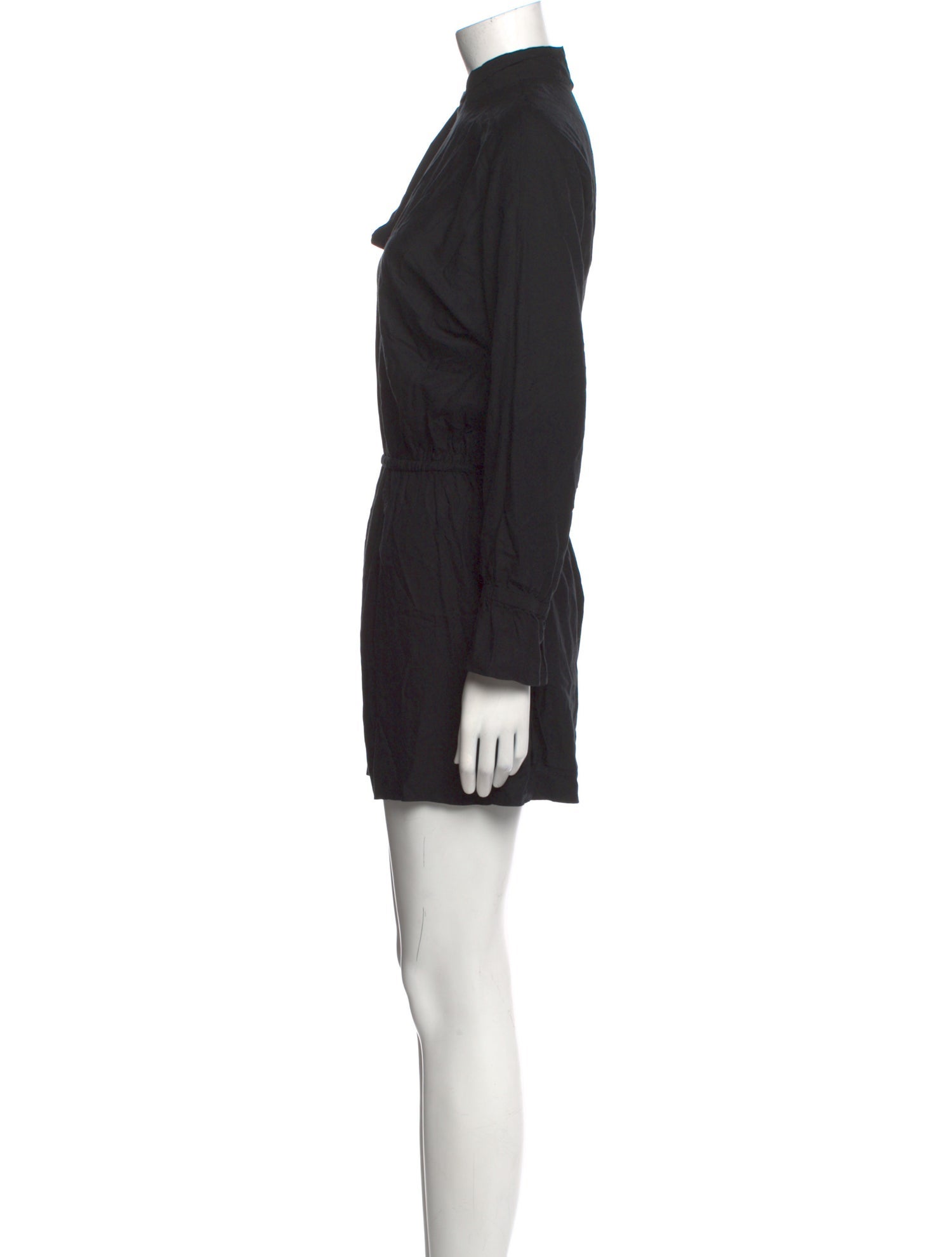 AllSaints Mock Neck Romper