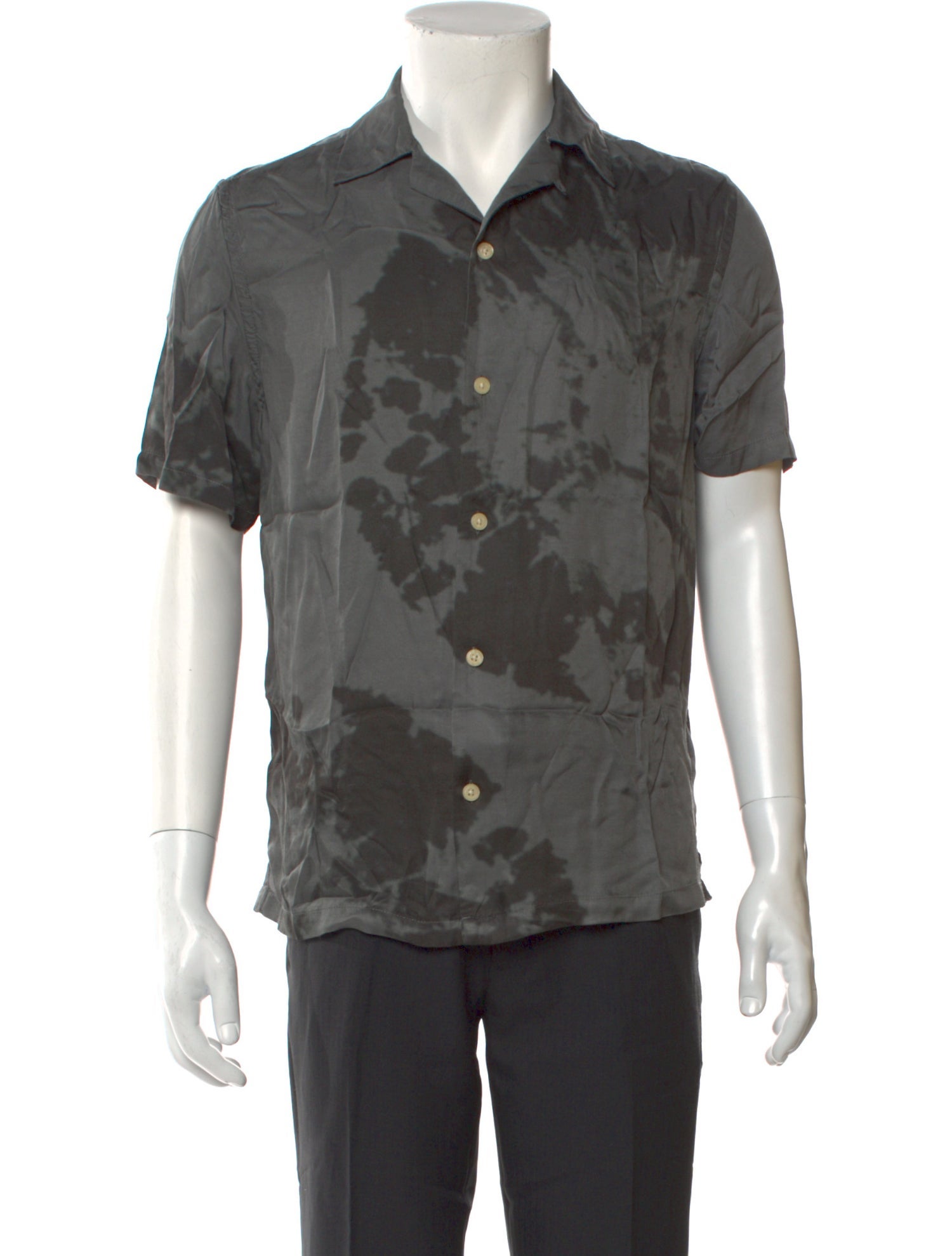 AllSaints Printed Short Sleeve Shirt