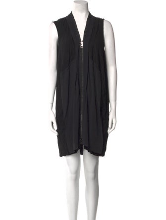 AllSaints V-Neck Mini Dress