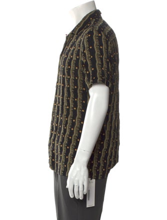 AllSaints Striped Short Sleeve Shirt