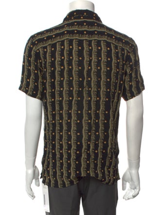 AllSaints Striped Short Sleeve Shirt