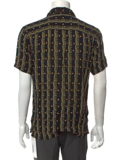 AllSaints Striped Short Sleeve Shirt