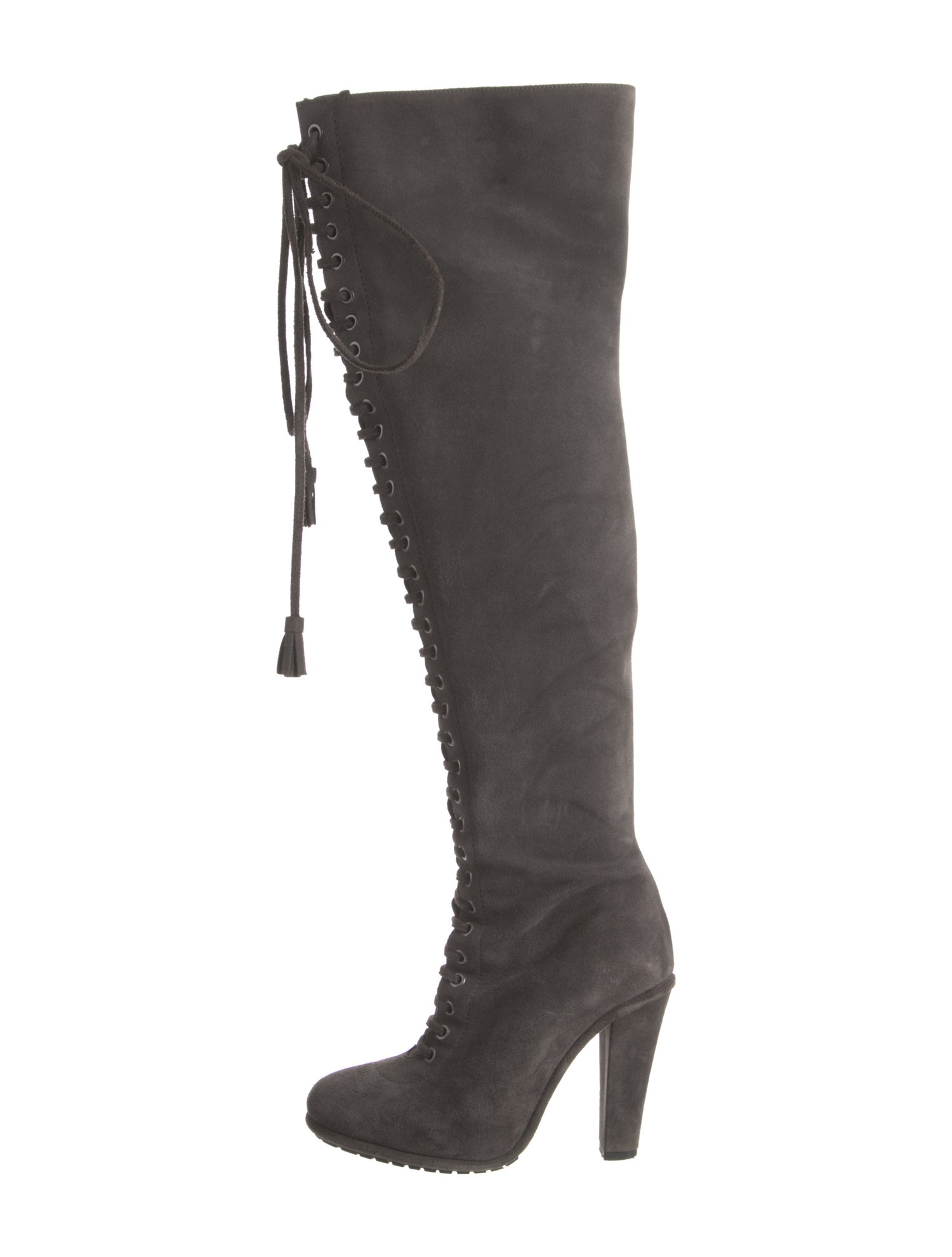 AllSaints Suede Lace-Up Boots