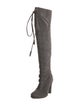 AllSaints Suede Lace-Up Boots