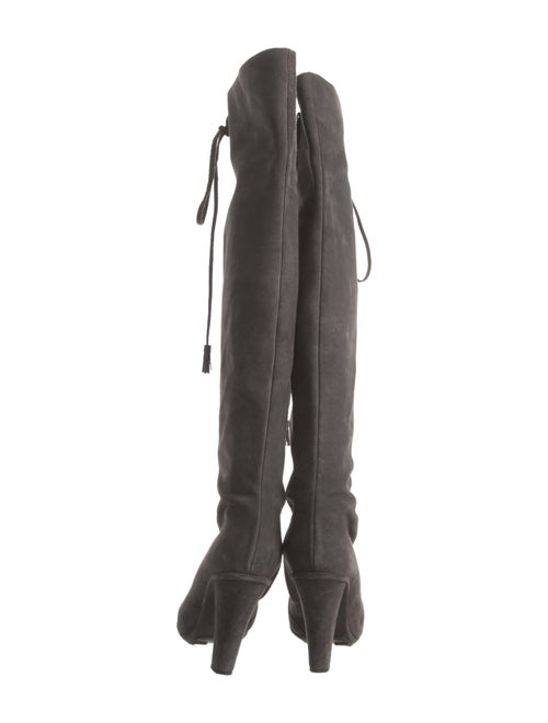 AllSaints Suede Lace-Up Boots