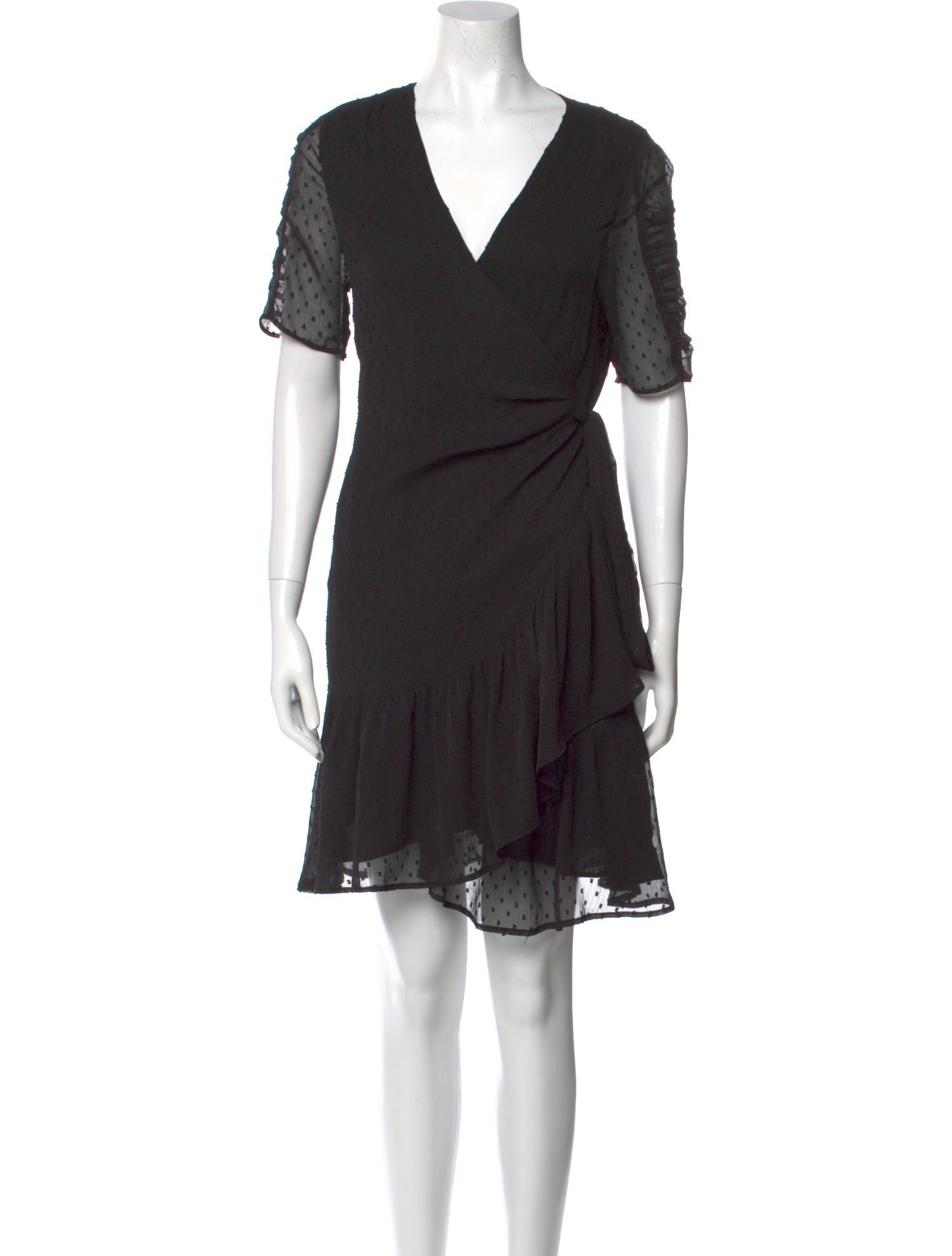 AllSaints V-Neck Mini Dress