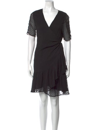 AllSaints V-Neck Mini Dress