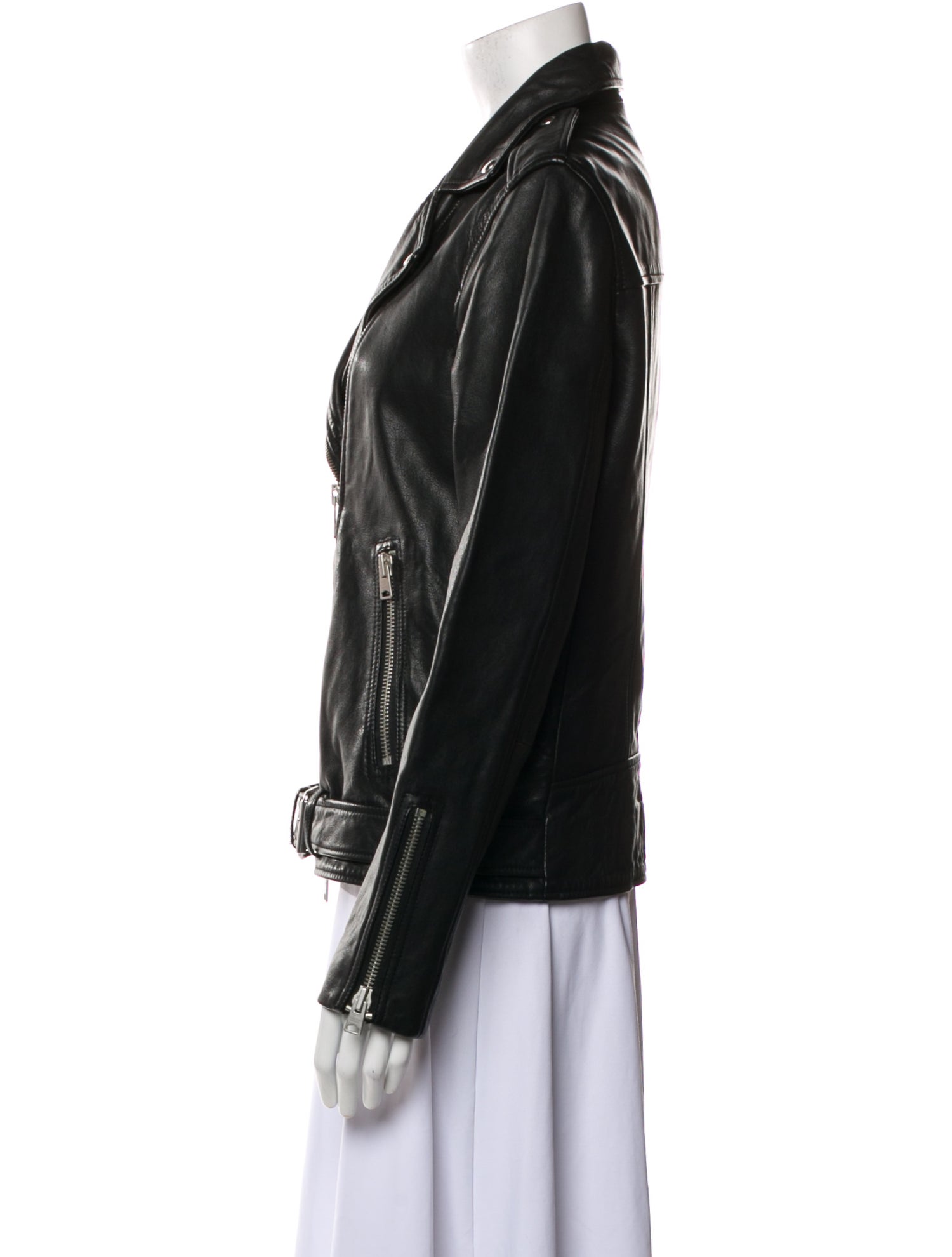 AllSaints Leather Biker Jacket