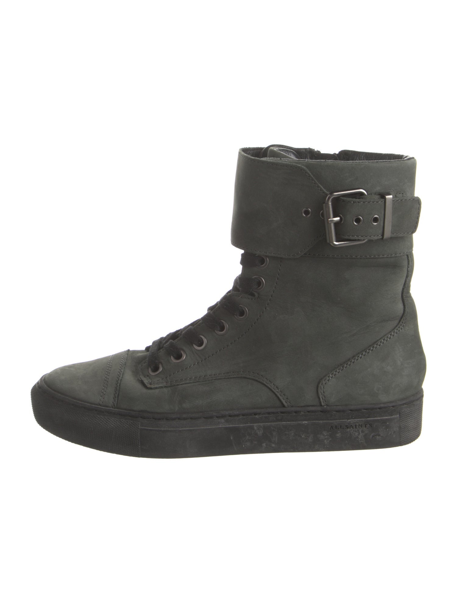 AllSaints Leather Combat Boots