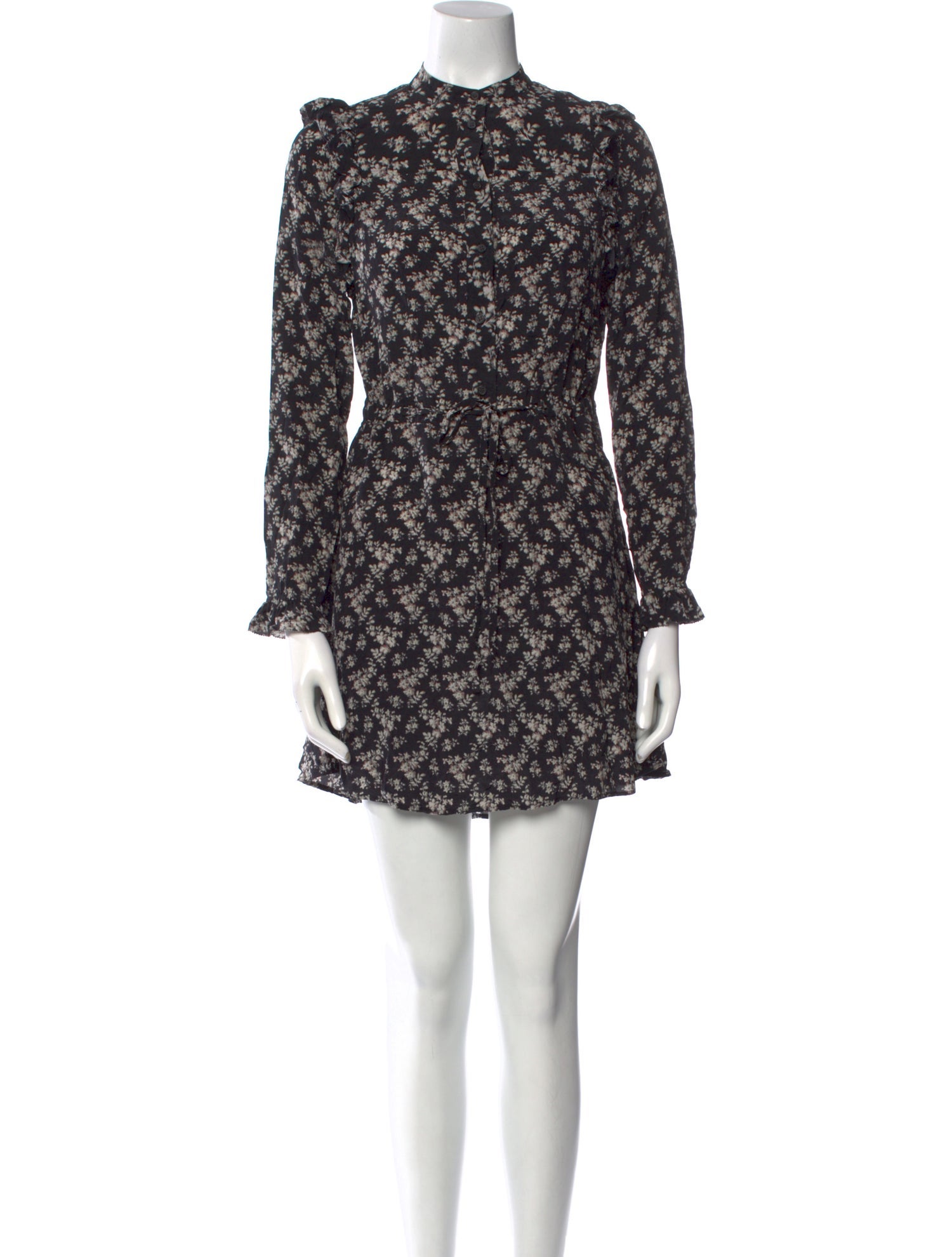 AllSaints Silk Mini Dress