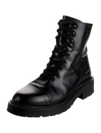 AllSaints Dusty Leather Combat Boots
