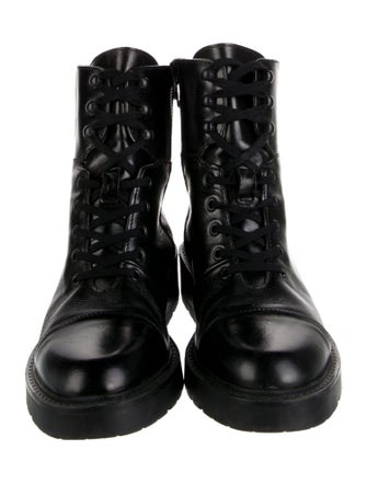 AllSaints Dusty Leather Combat Boots