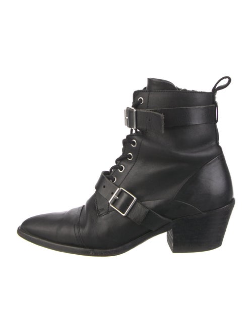 AllSaints Leather Combat Boots
