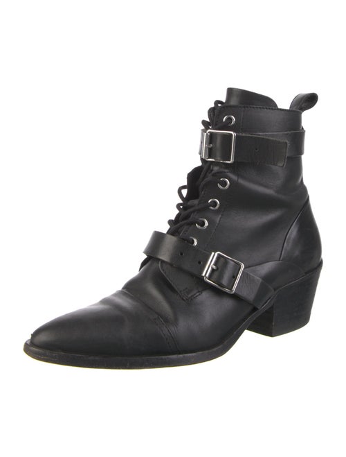 AllSaints Leather Combat Boots