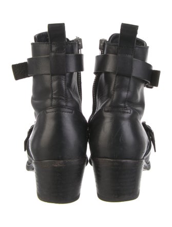 AllSaints Leather Combat Boots