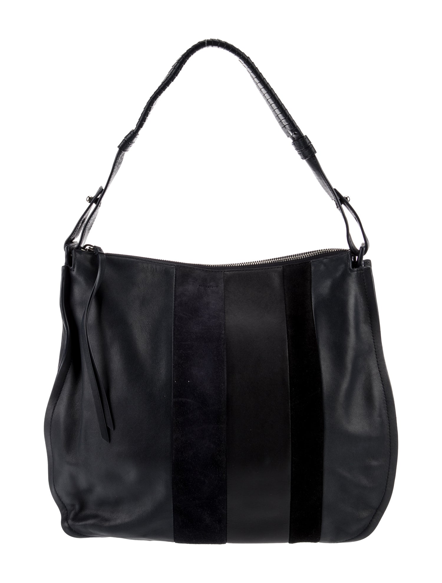 AllSaints Leather Top Handle Bag