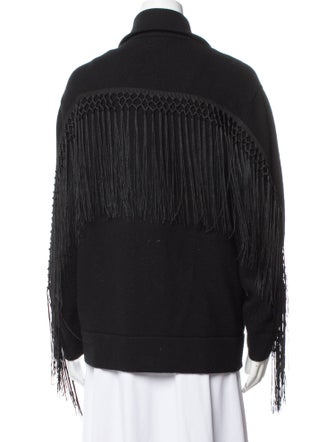 AllSaints Merino Wool Biker Jacket