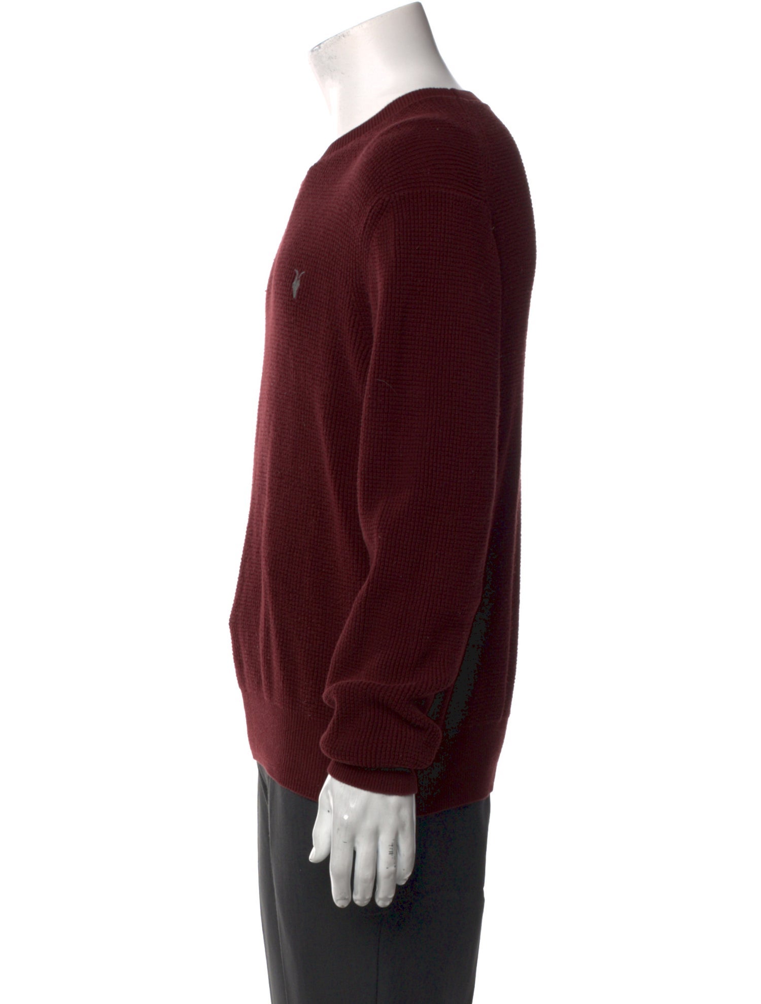 AllSaints Crew Neck Long Sleeve Pullover