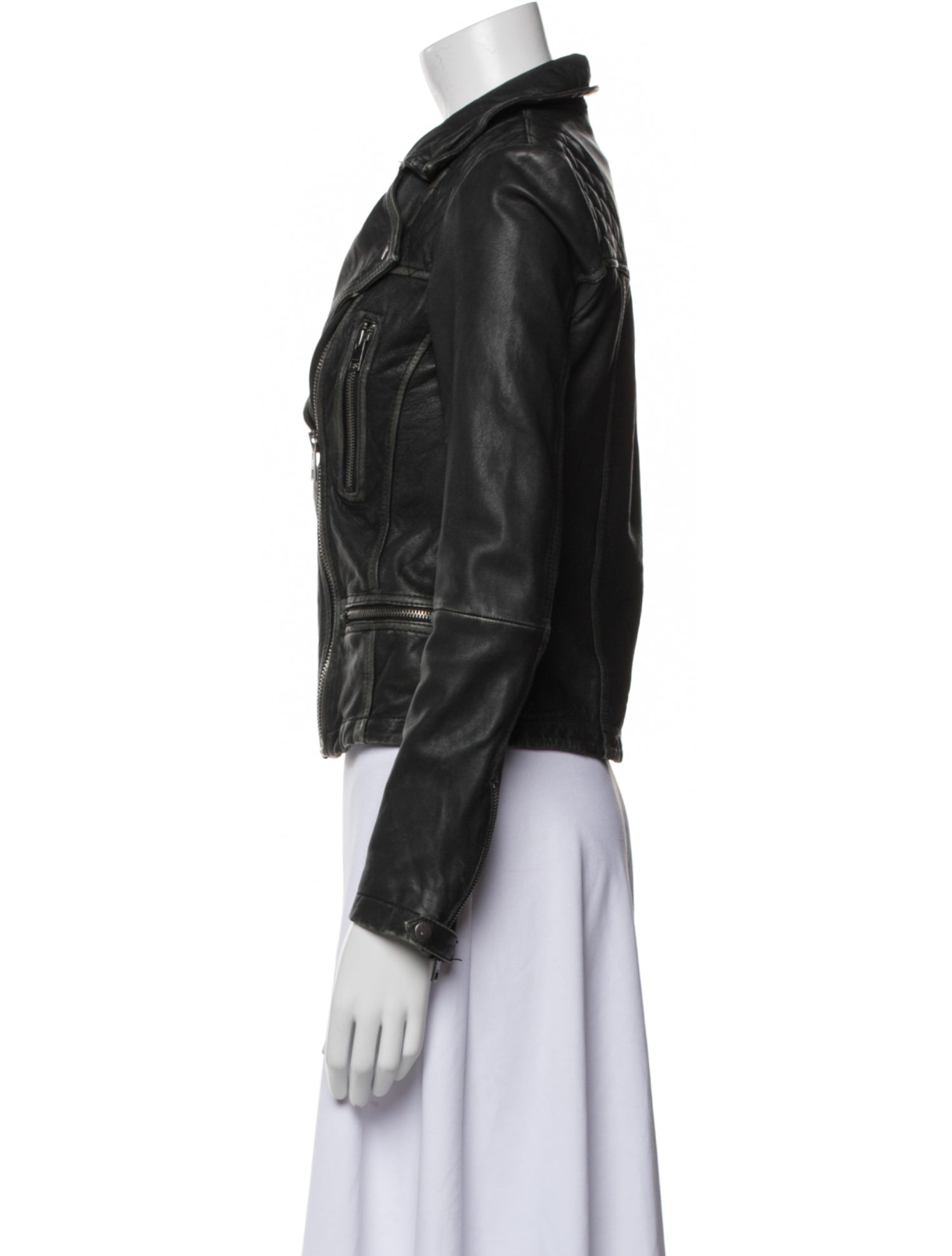 AllSaints Leather Biker Jacket