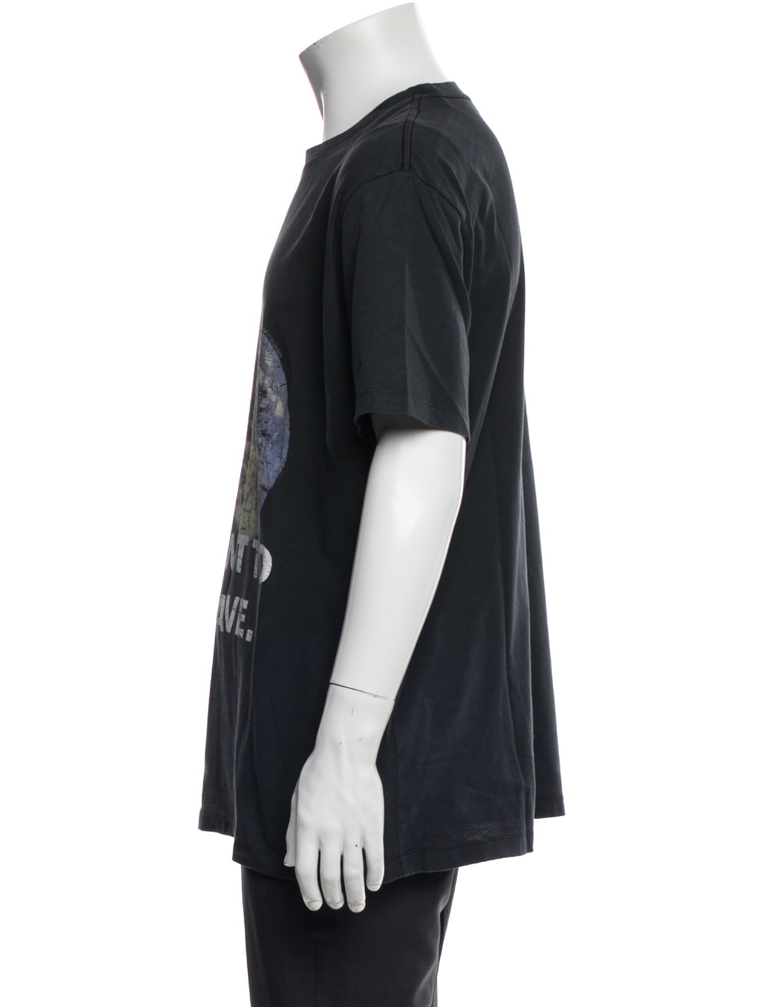 AllSaints Graphic Print Crew Neck T-Shirt