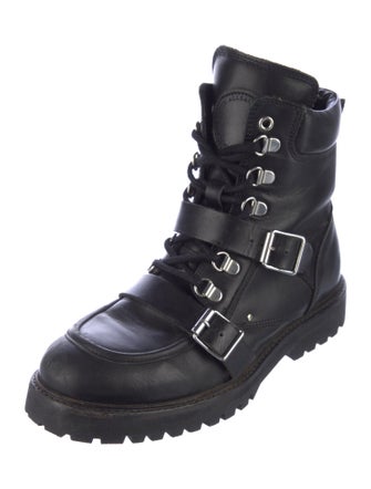 AllSaints Leather Combat Boots