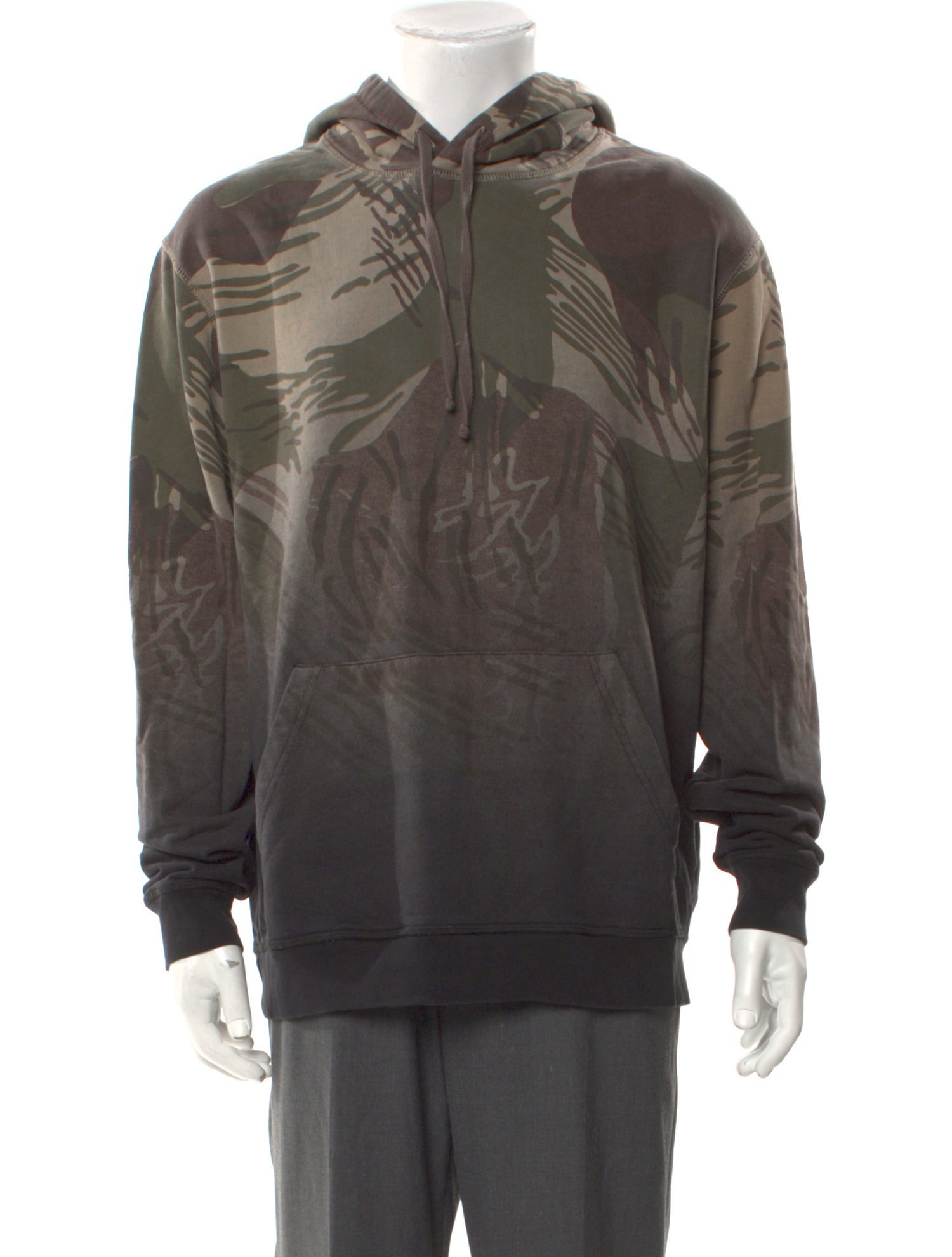 AllSaints Crew Neck Long Sleeve Hoodie