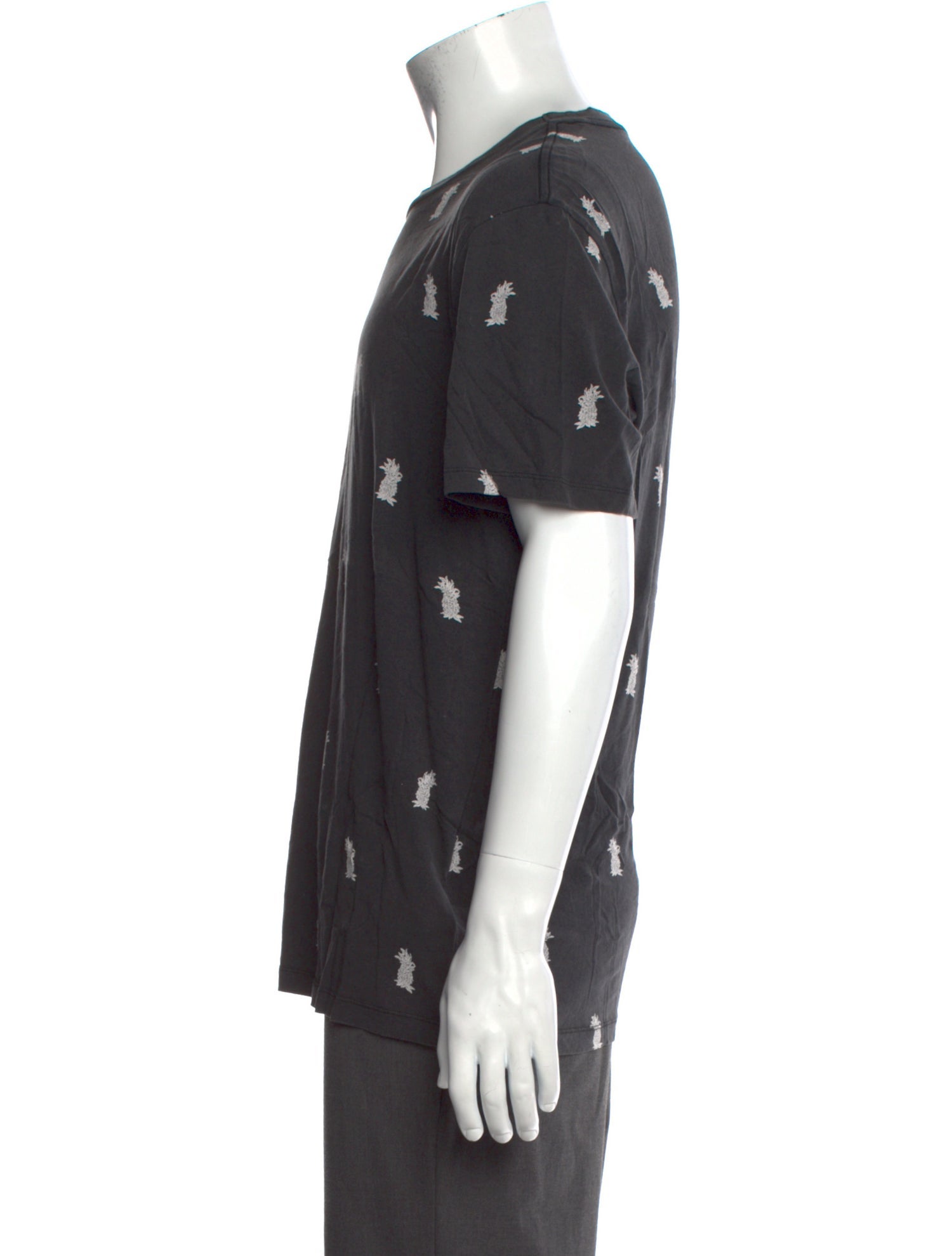 AllSaints Printed Crew Neck T-Shirt