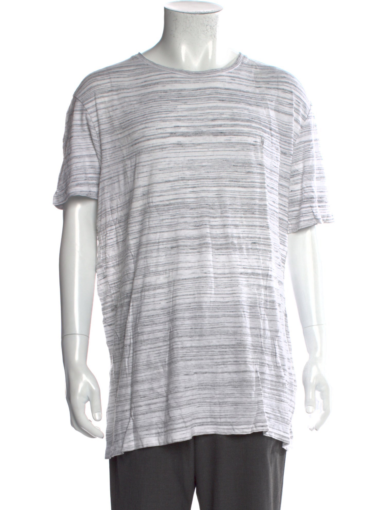 AllSaints Striped Crew Neck T-Shirt